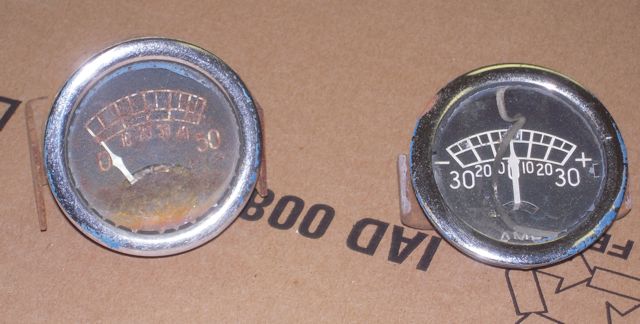 photo of old gauges